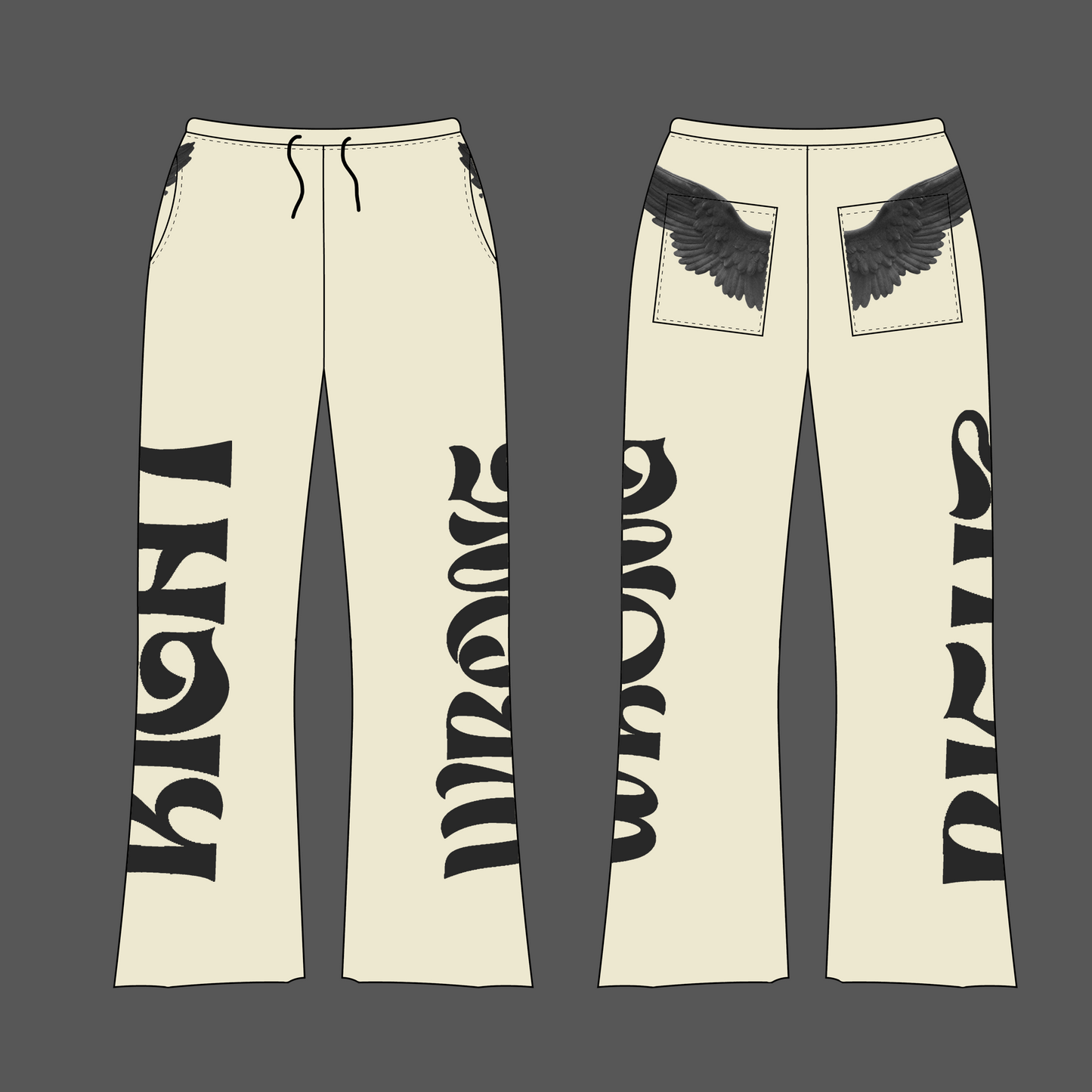 "Right vs. Wrong" Sweat Pants