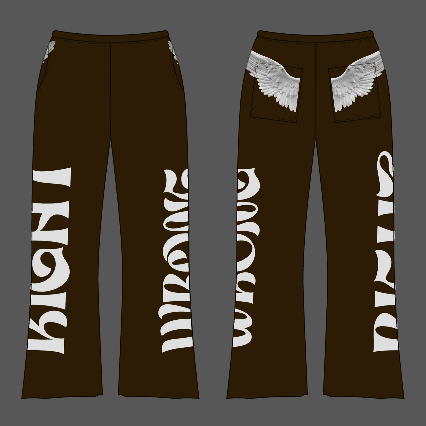 "Right vs. Wrong" Sweat Pants